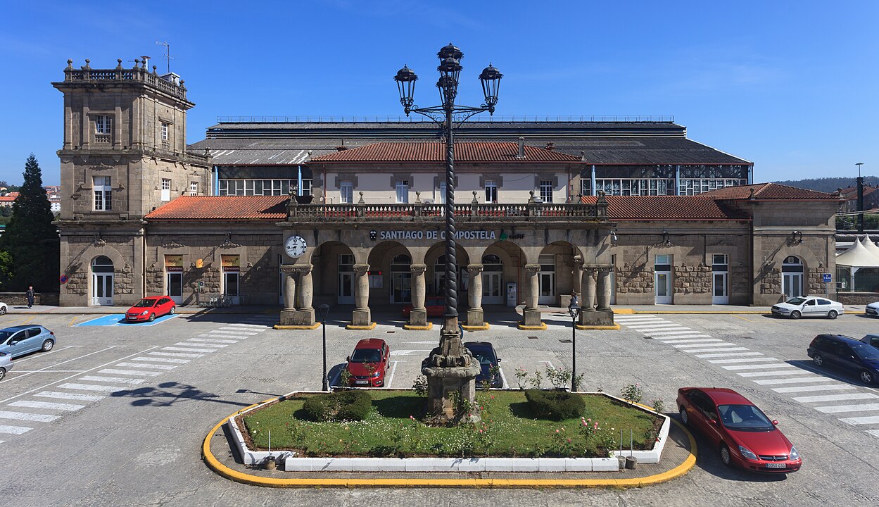 Servicio de taxi privado a Estación de Tren Intermodal de Santiago de Compostela
